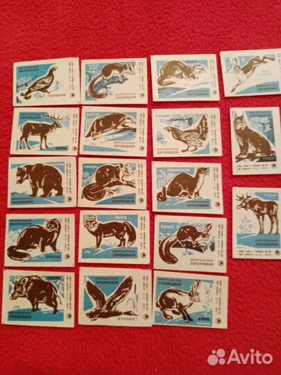 Спичечные этикетки. Березинский заповедник