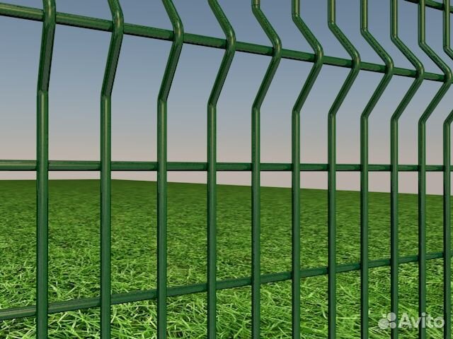 Забор из 3d сетки