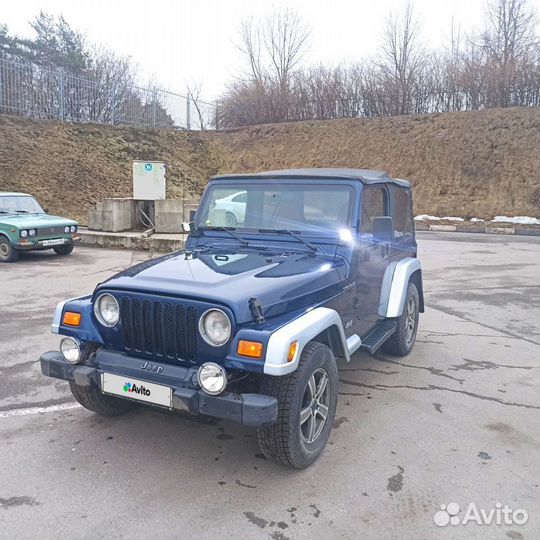 Jeep Wrangler 2.5 МТ, 2001, 100 000 км