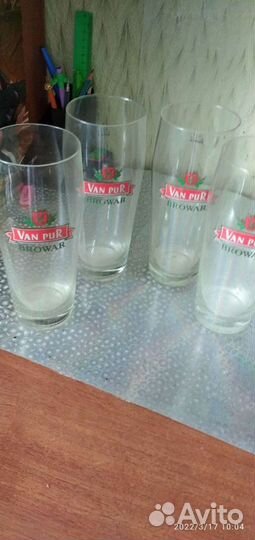 Стаканы пивные 4шт