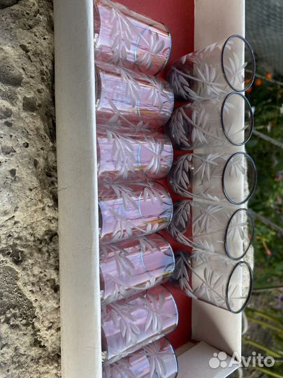 Хрустальные рюмки