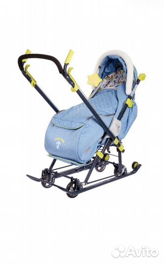 Санки коляска ника 7