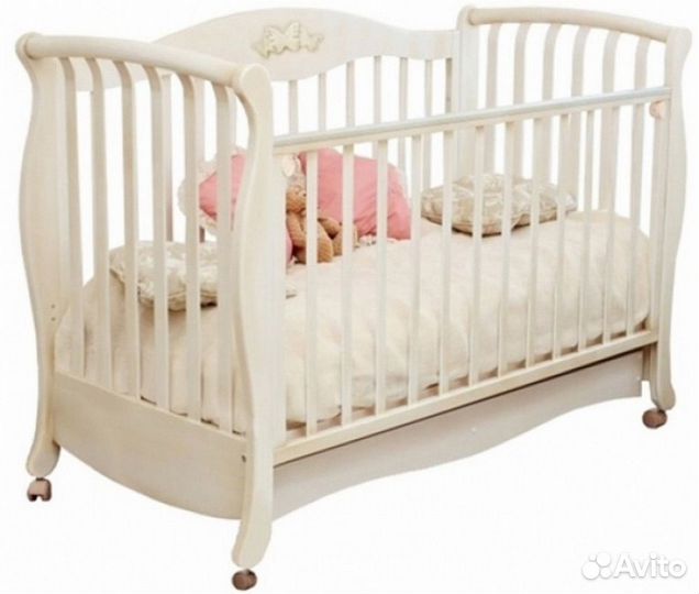 Кровать деская из массива 140х70