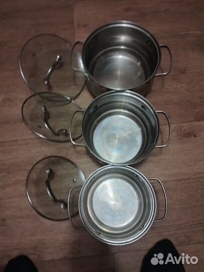 Набор посуды кастрюли