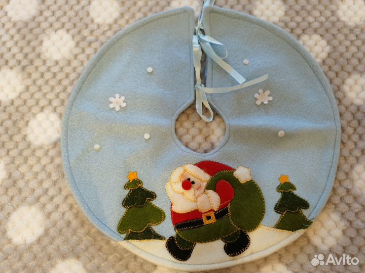 Юбка под елку Коврик