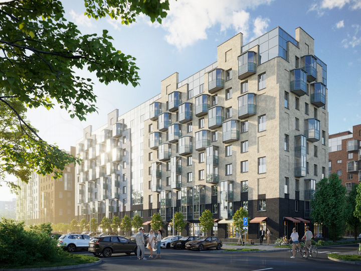 Квартира-студия, 28,3 м², 9/9 эт.