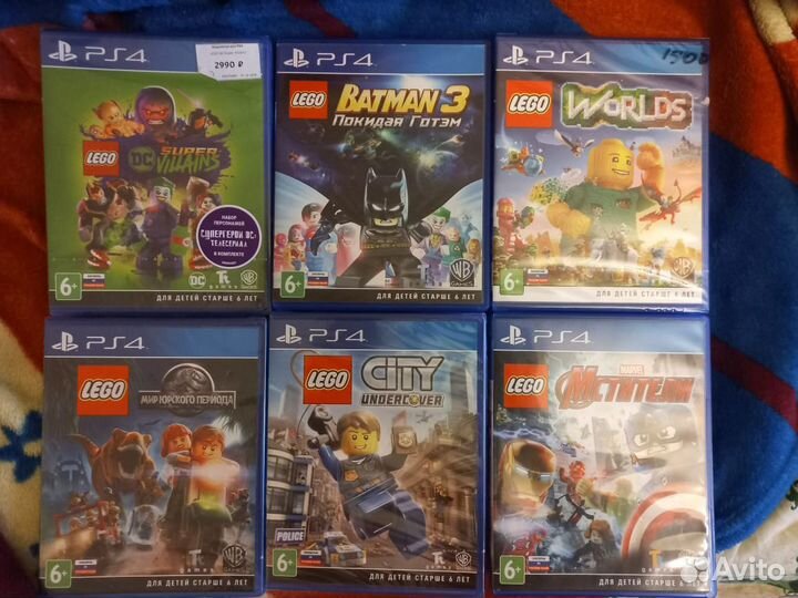 Детские игры ps4 новые в пленке