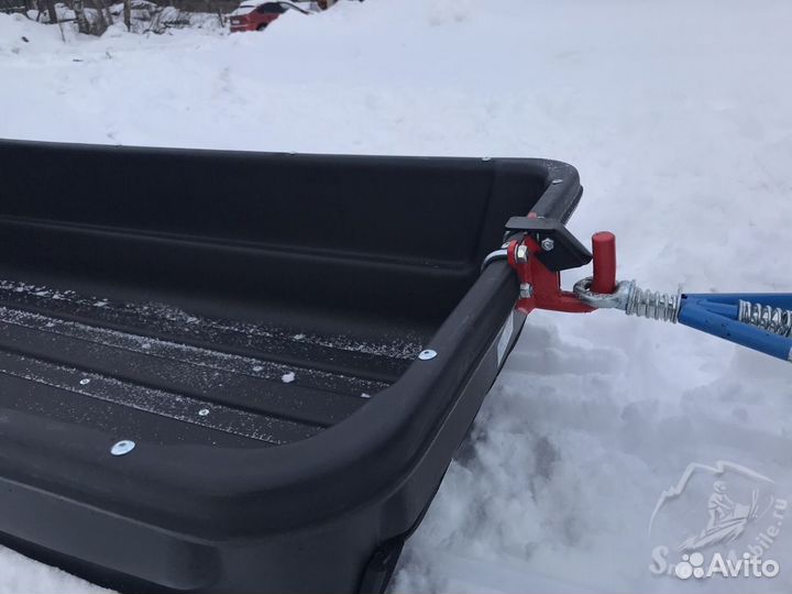 Фаркоп на сани волокуши