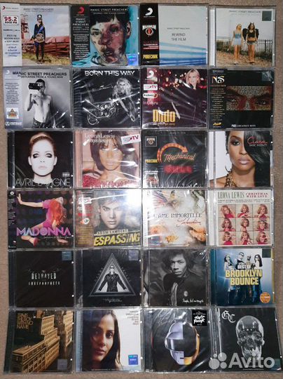 CD диски rock,POP,metal лицензия