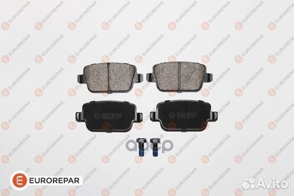 Колодки тормозные задние дисковые к-кт '1617271