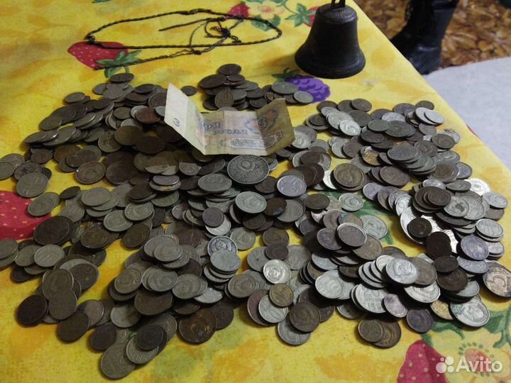 Монеты, серебро, бронза СССР