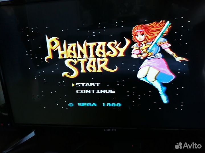 Phantasy Star Sega Master System оригинал картридж