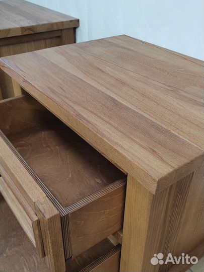 Тумба прикроватная из массива бука