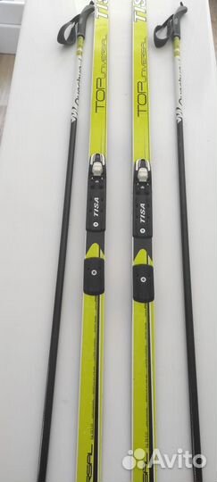 Беговые лыжи fischer tisa