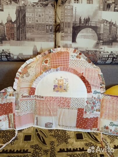 Бортики в детскую кроватку