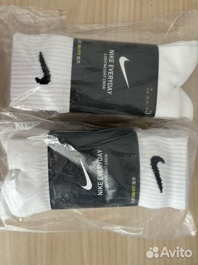 Носки nike высокие