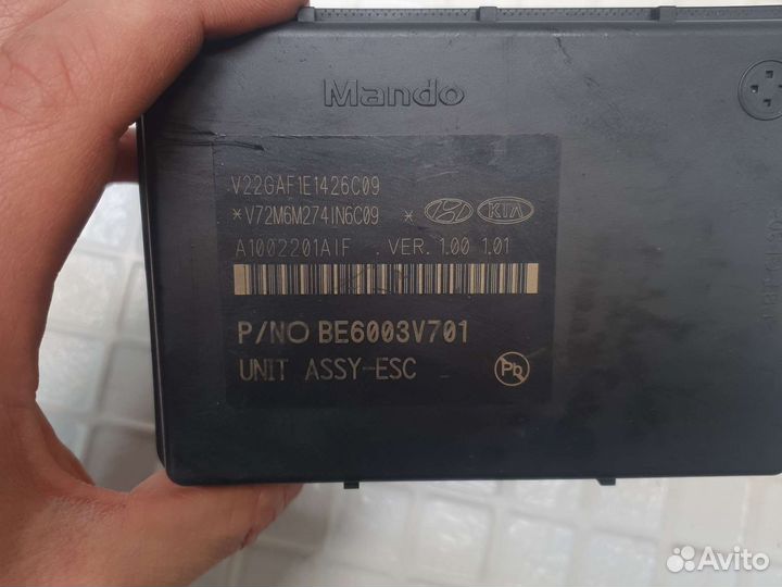 Блок насос abs Hyundai solaris 17+