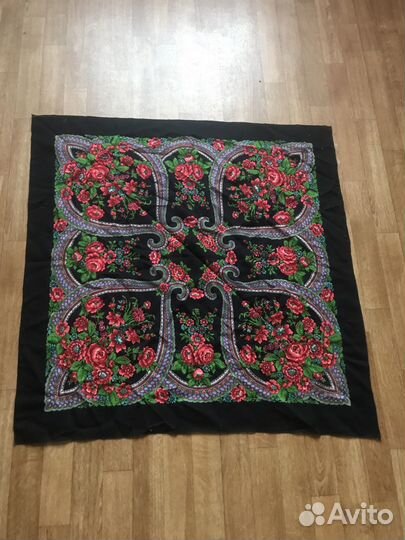 Платок павлово-посадский русский