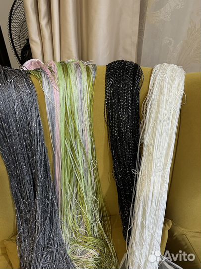 Шторы нитяные кисея