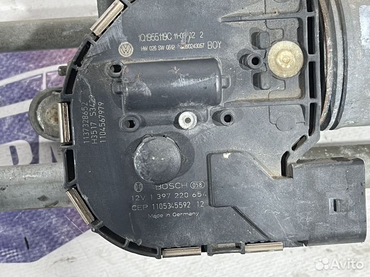 Трапеция дворников с мотором Volkswagen