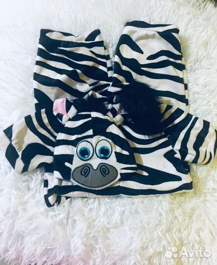 Новогодний костюм Зебры