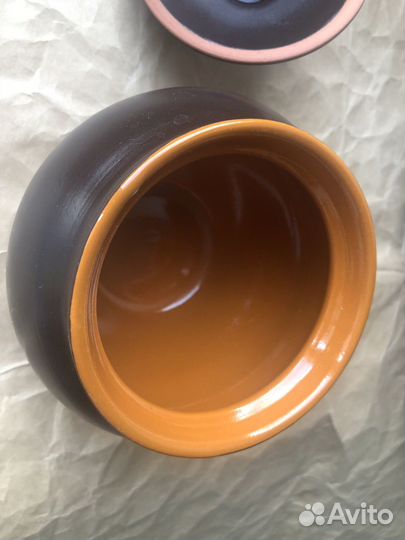 Горшочки с крышками