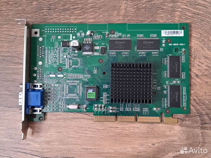 Видеокарта MSI-8835 MX-400 32M AGP