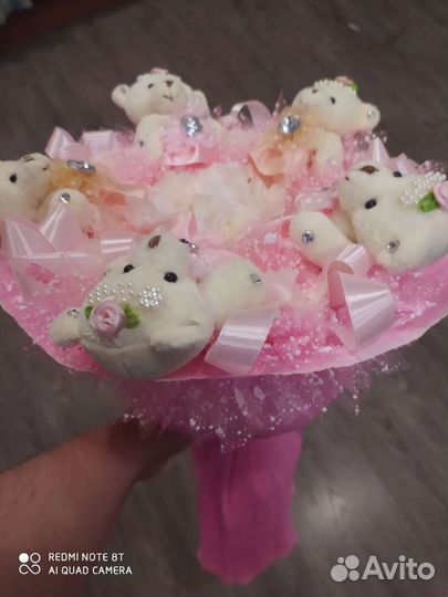 Букет из мишек