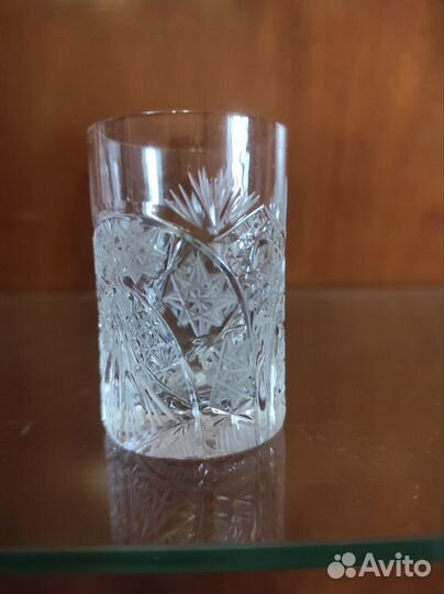 Стопки рюмки хрустальные