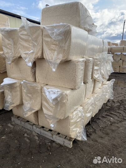 Стружка сухая, прессованая