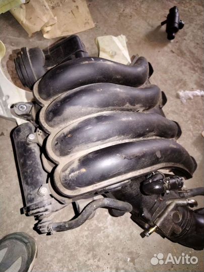 Впускной коллектор ауди а4 alt 2.0 с дросселем