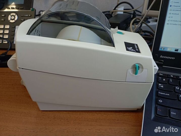 Принтер этикеток Zebra Lp2824 USB отделитель