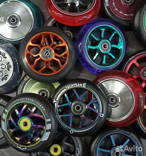 Колёса для трюковых самокатов 100мм, 110мм, 120мм