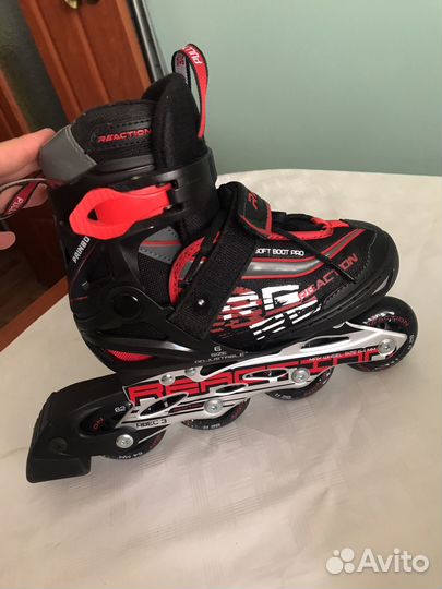 Роликовые коньки детские раздвижные 26-31р