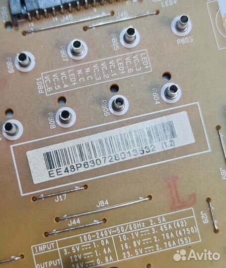 Блок питания eax65424001 2.2 TV LG 42LB671V
