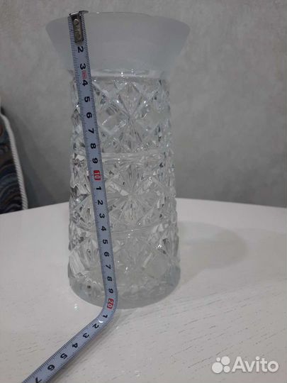 Хрустальные графины, ваза СССР