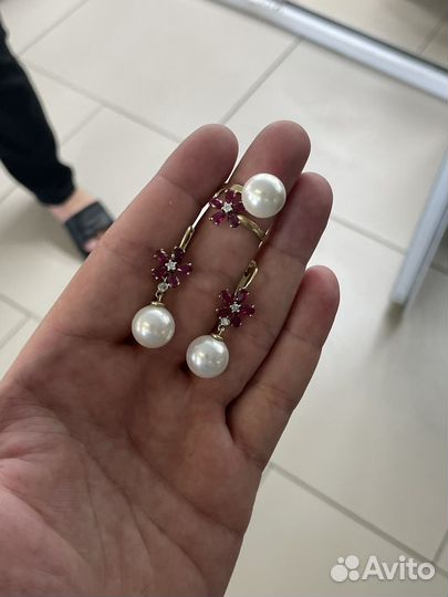 Золотой комплект 585