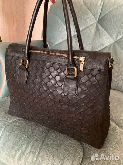 Сумка кожаная италия