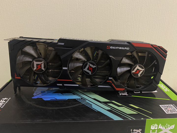 Видеокарта Gainward RTX 3080 Chasing The Wind, 10G