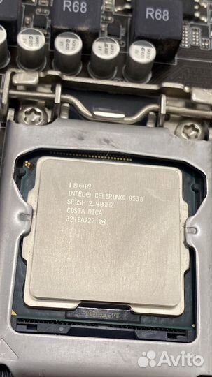 Материнская плата Asus с процессором