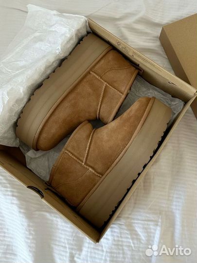 Угги ugg classic mini platform оригинал
