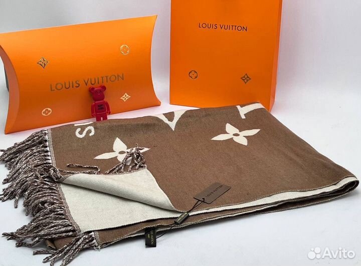 Палантин louis vuitton кашемир