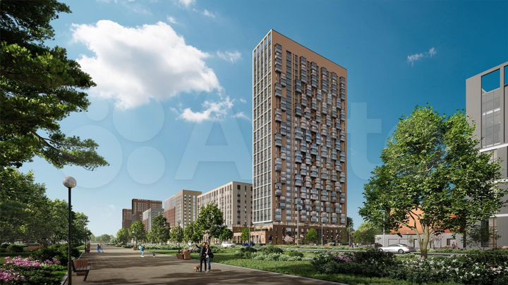 2-к. квартира, 47,2 м², 9/15 эт.