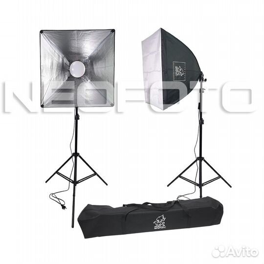 Комплект софтбоксов со светодиодными лампами Grifo