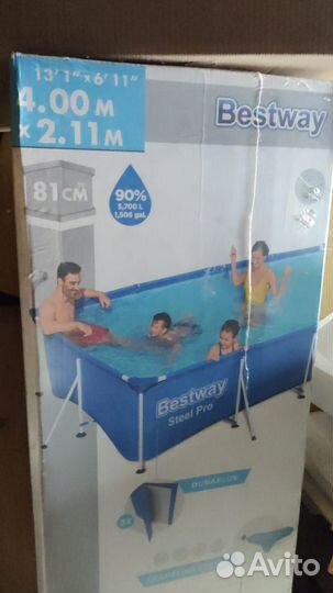 Новый каркасный бассейн bestway