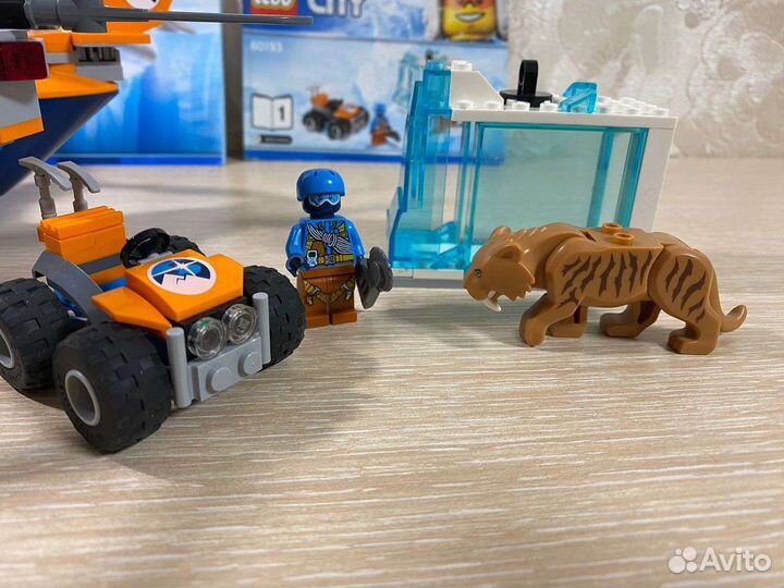 Lego City арктический вертолёт