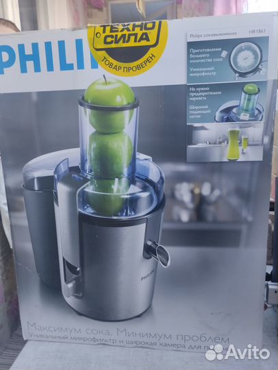 Соковыжималка philips 1861