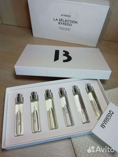 Парфюмерный набор Byredo La Selection 6 x 12 ml. п