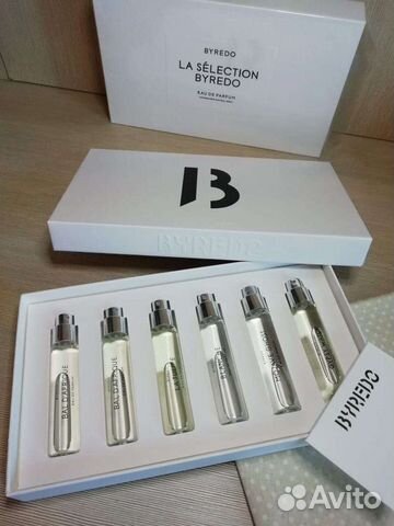 Парфюмерный набор Byredo La Selection 6 x 12 ml. п