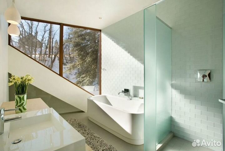 Стеклянные перегородки